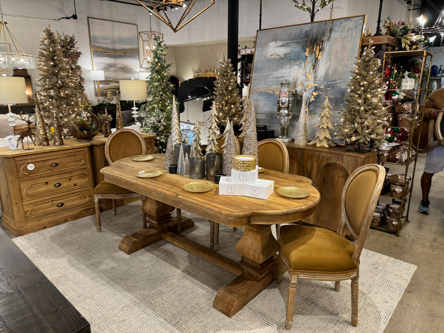 Round Maxwell Dining Chair, Harvest