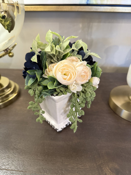 Navy Hydrangea Sit Around