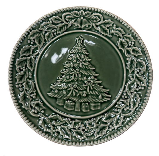 Green Ceramic Plate
