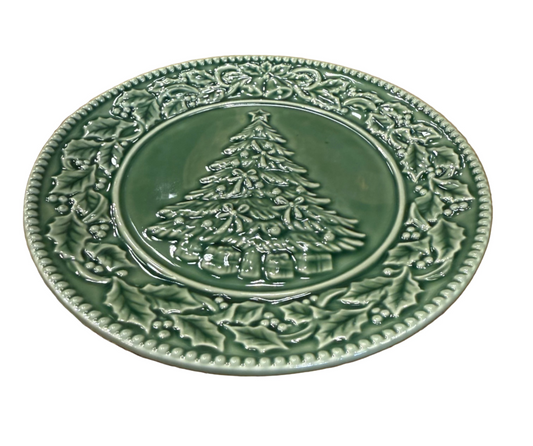 Green Ceramic Plate