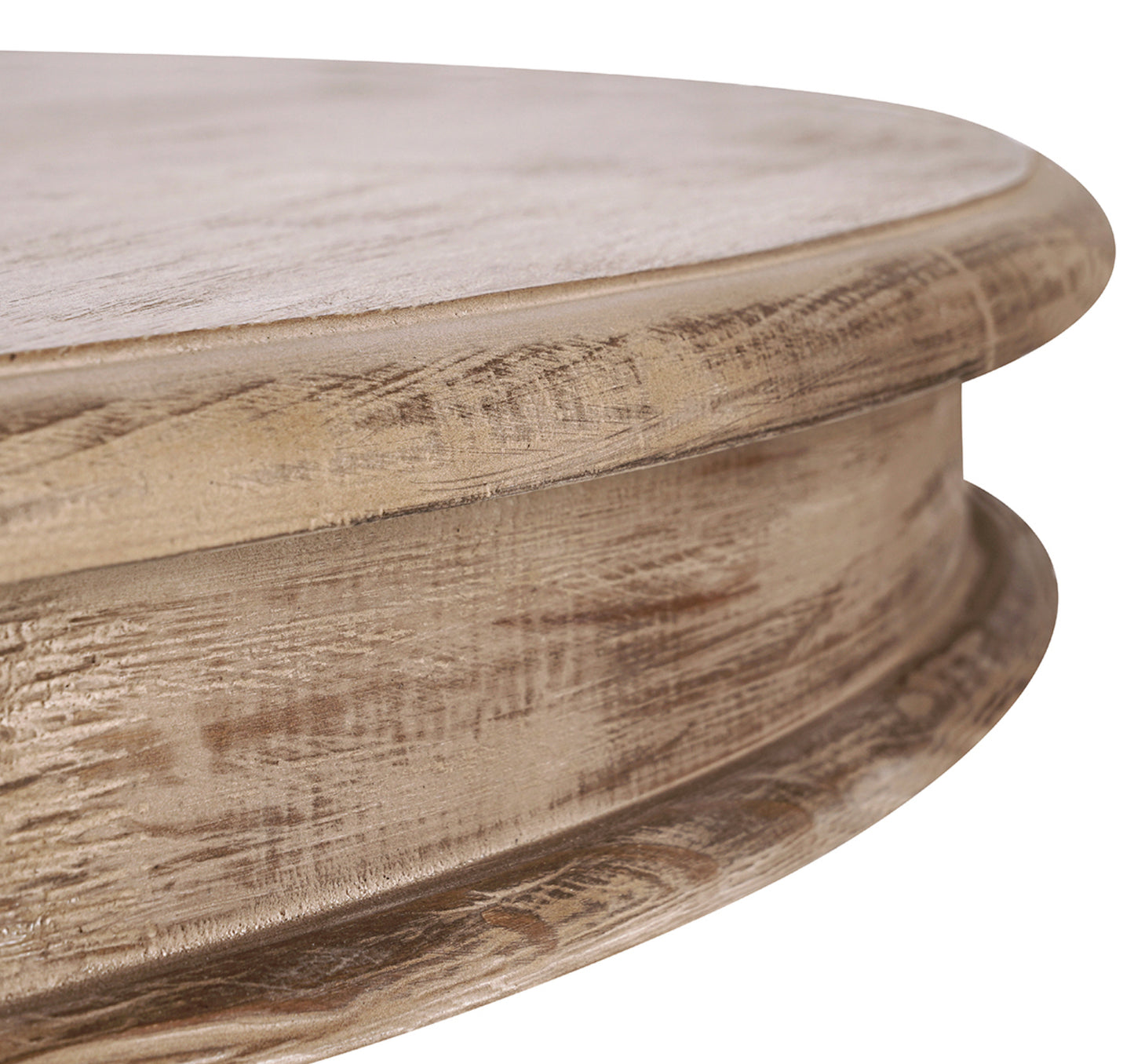 Baldwin 60" Round Dining Table, Brown
