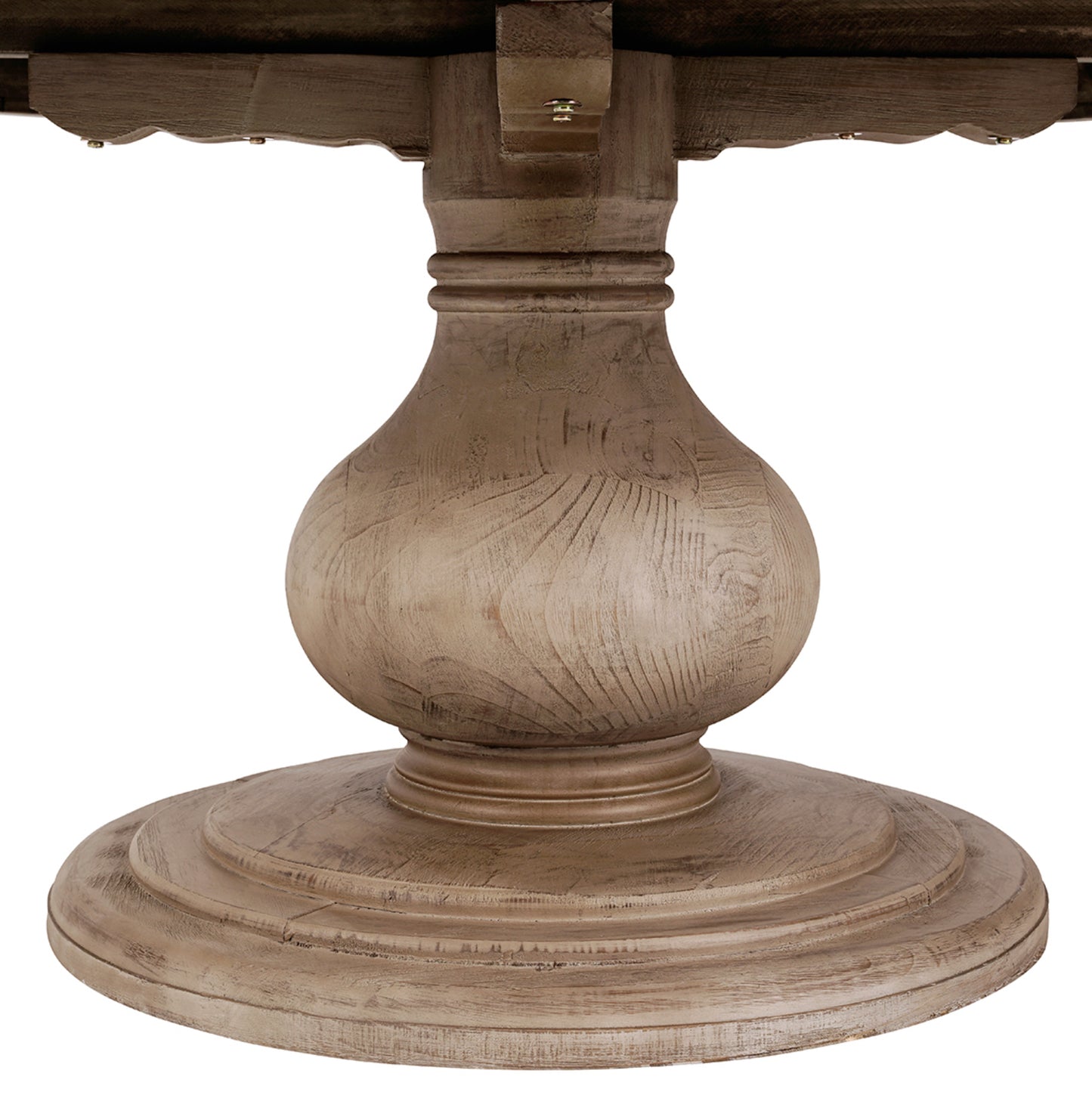 Baldwin 60" Round Dining Table, Brown