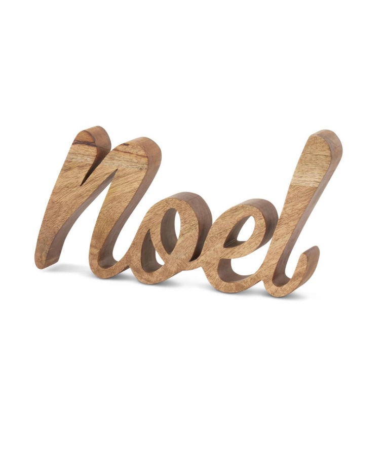 13" Dark Brown "Noel" Cutout