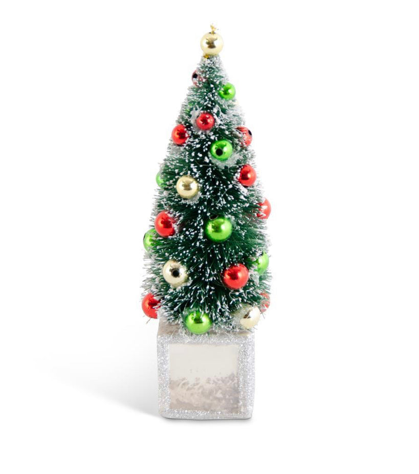 6.5” Bottle Brush Tree Ornament