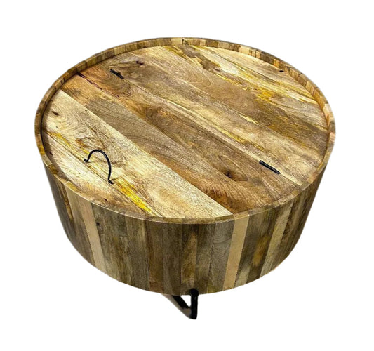 Emma Mango Wood Storage Coffee Table