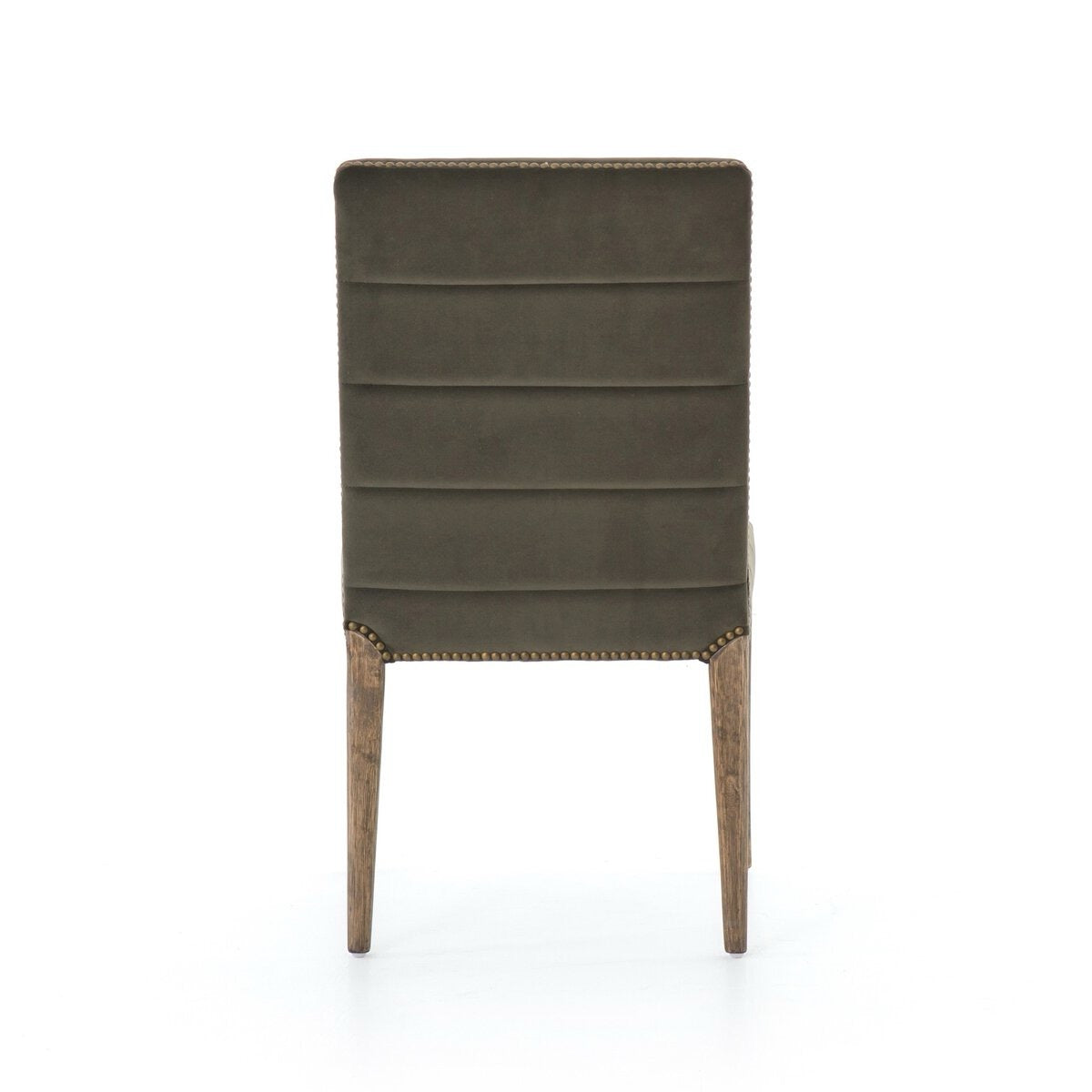 Nate Dining Chair, Vintage Velvet Olive