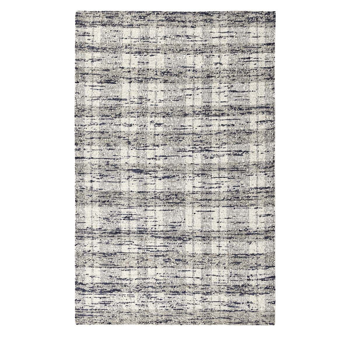 Perth Rug, Blue/Natural