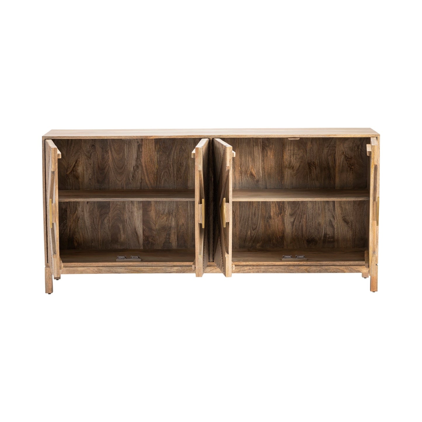 Brooklynn 4 Door Mango Sideboard