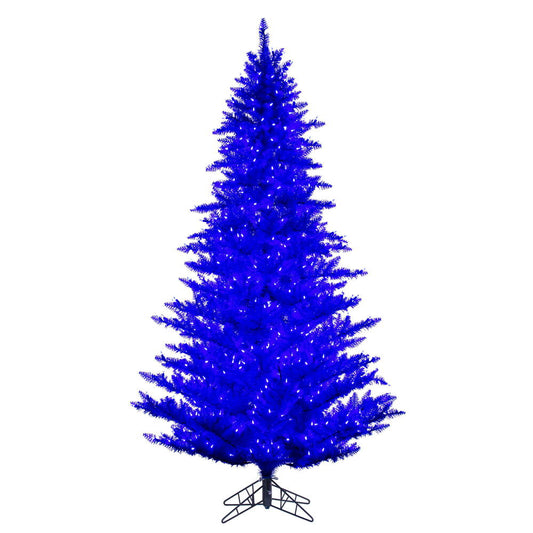 7.5' Blue Fir Tree DuraLit 750Blue
