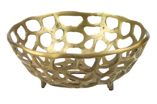 Antique Gold Root Bowl