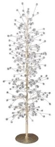 19.75" Bead Branch Christmas Tree, Gold