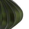 6" Moss Green Matte Onion Drop