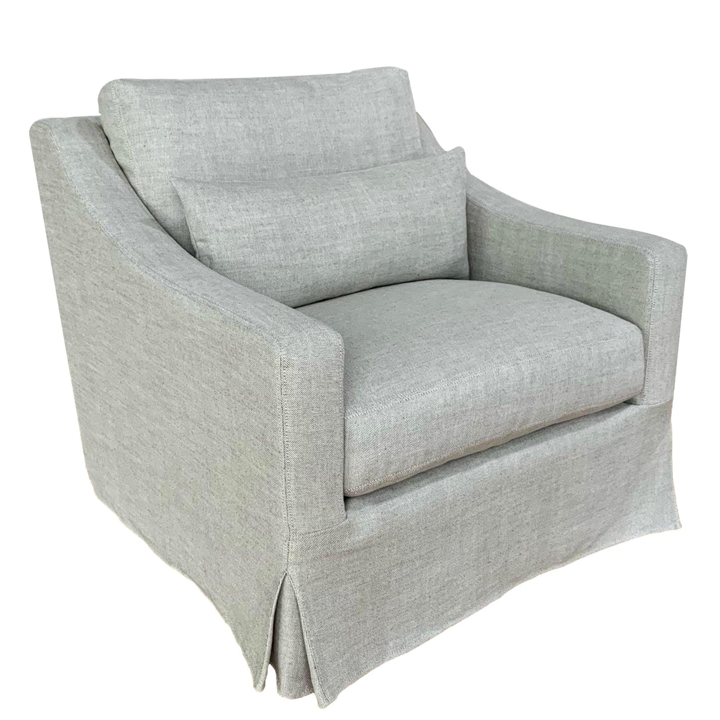 Montrose Swivel Chair, Linen