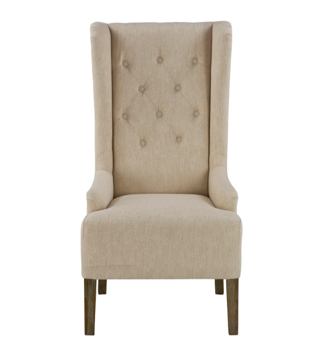 Riley Wing Chair, French Linen