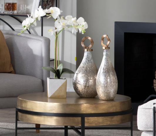 Annalisa Covered Vases with Lid (Various Sizes)