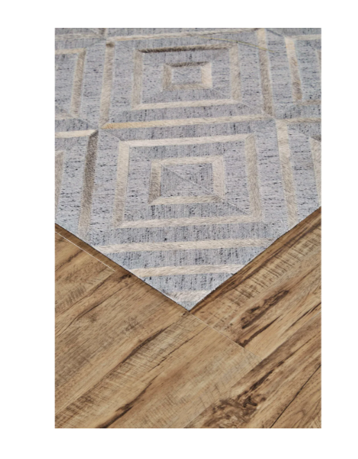 Fannin Rug, Bisque/Storm (Various Sizes)