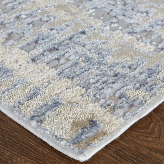 Laina Rug, Blue/Beige (Various Sizes)