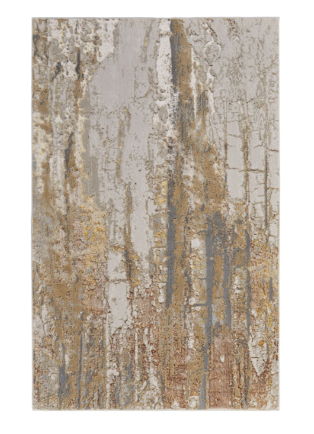 Aura Rug, Gold/Ivory (Various Sizes)