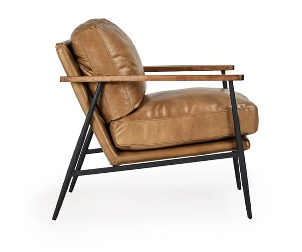 Christopher Club Chair, Camel