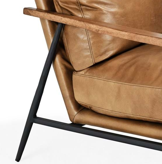 Christopher Club Chair, Camel