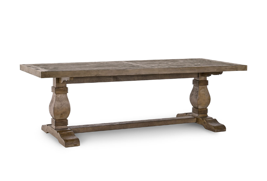 94" Caden Dining Table, Desert Gray