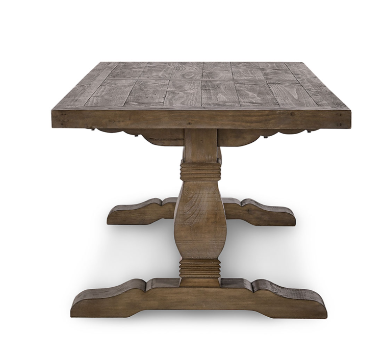 94" Caden Dining Table, Desert Gray