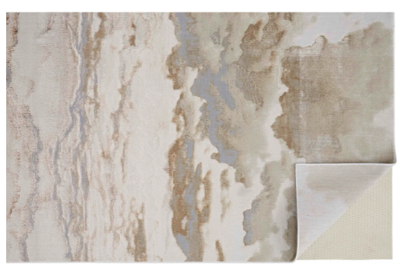 Aura Rug, Beige/Gold (Various Sizes)