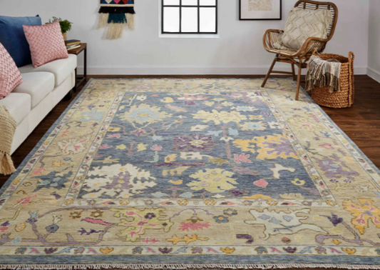 Karina, Blue/Beige (Various Sizes)