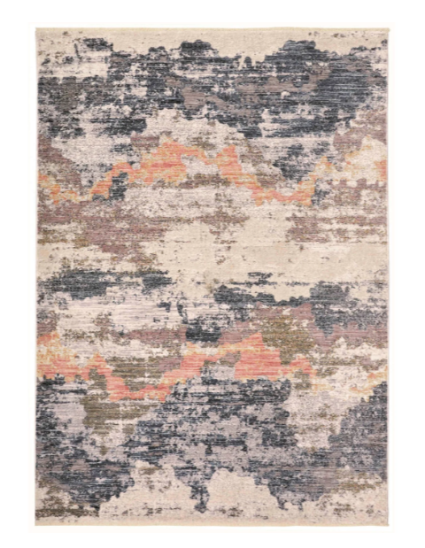Kyra Rug, Blue/Beige (Various Sizes)