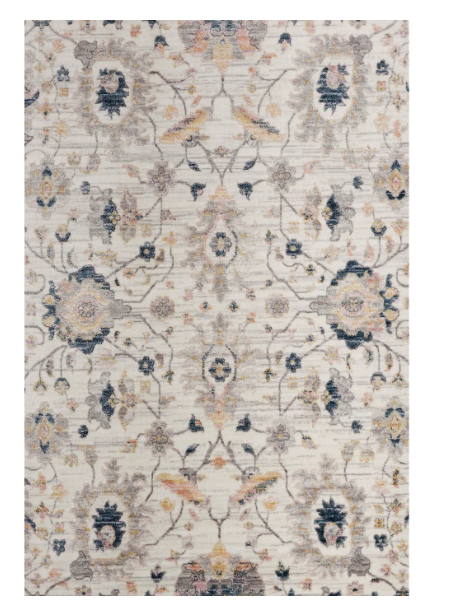 Kyra Rug, Gray/Blue (Various Sizes)