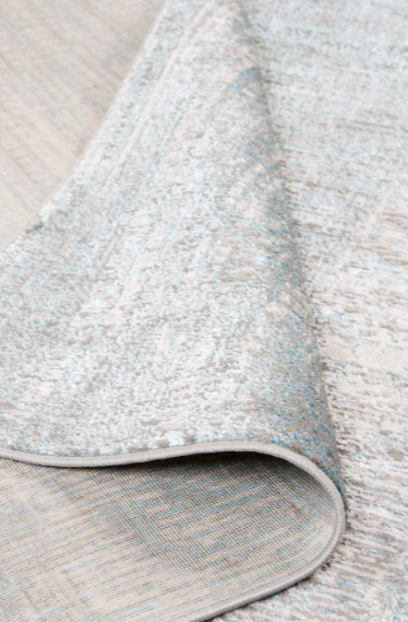 Azure Rug, Blue/Beige (Various Sizes)