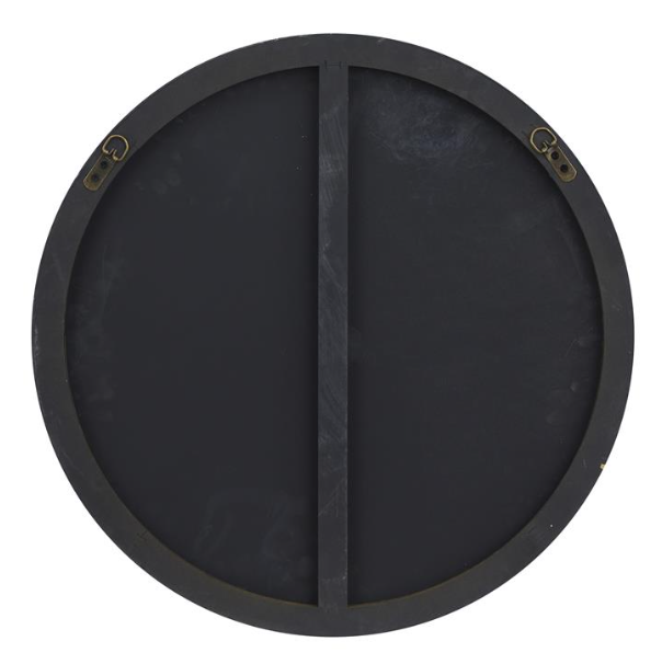 Gold Wood Simplistic Wall Mirror