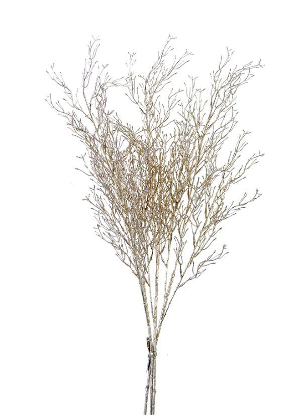 35" Shiny Branch Bundle (Champagne)