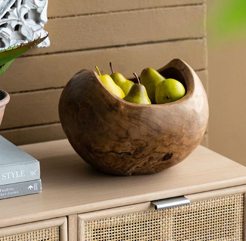 Teak Wood Bowl