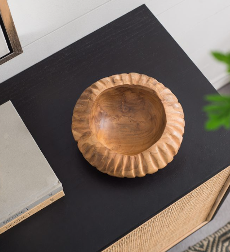 Teak Bowl