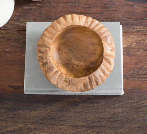 Teak Bowl