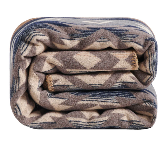 Taos Wool Blend Blanket Set, King