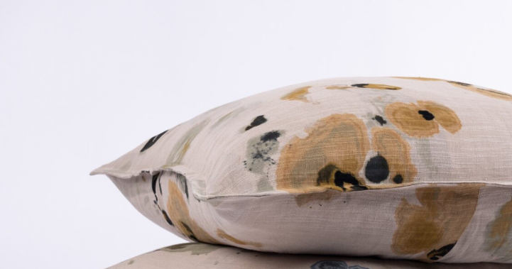 Casteel Standard Sham Cover, Ochre