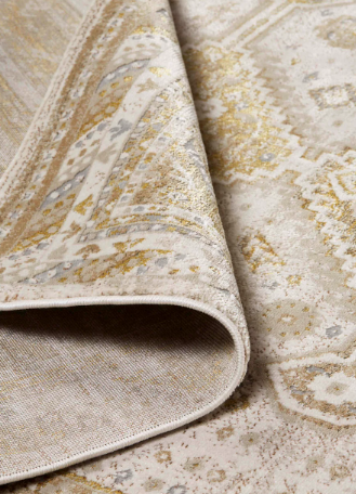 Aura Rug, Gold/Ivory (Various Sizes)