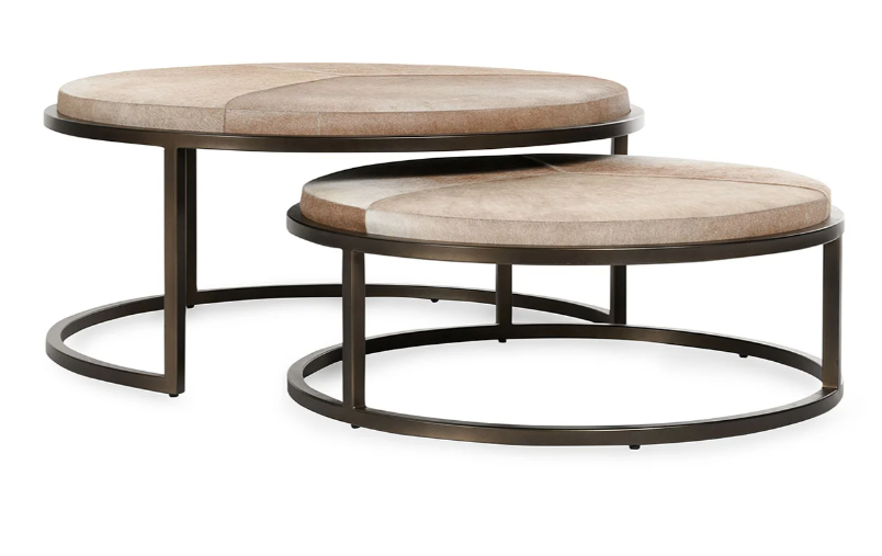 Hayword Hide Set of 2 Nesting Tables