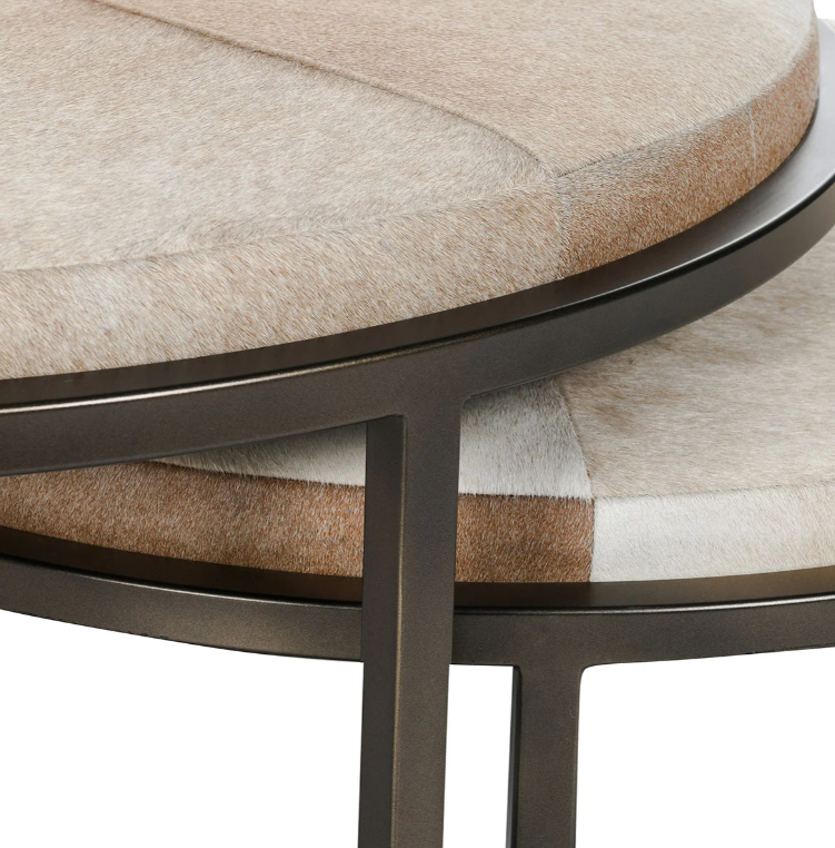 Hayword Hide Set of 2 Nesting Tables