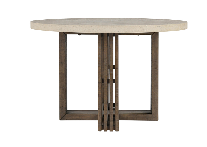 47" Aspen Reclaimed Pine Round Dining Table