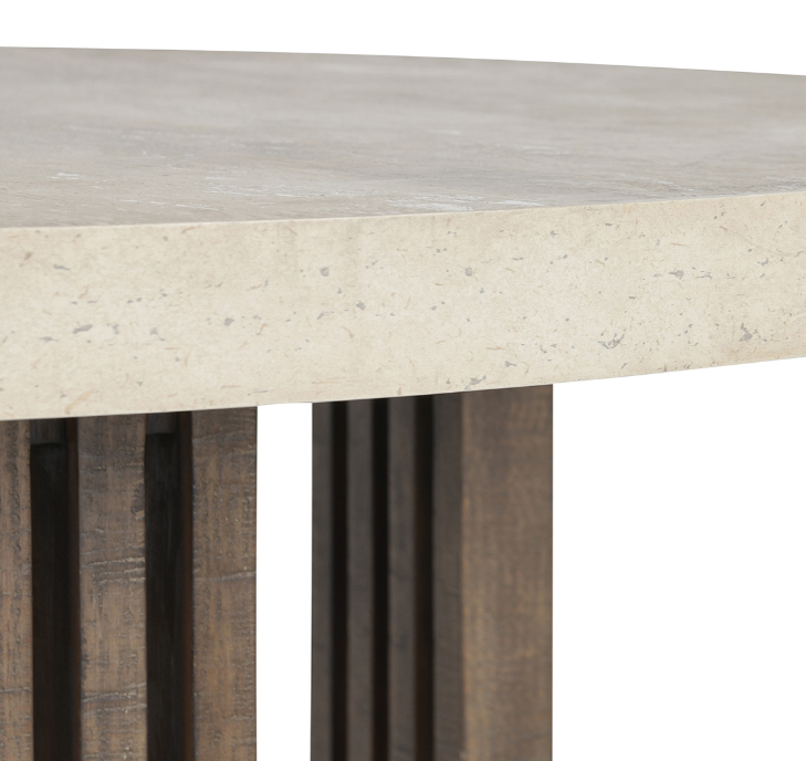 47" Aspen Reclaimed Pine Round Dining Table