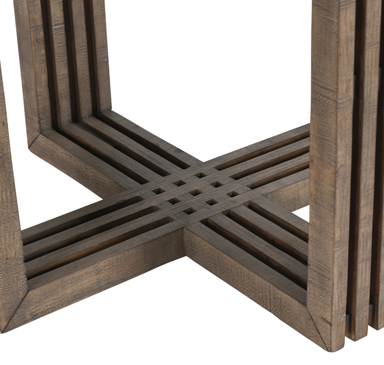 47" Aspen Reclaimed Pine Round Dining Table