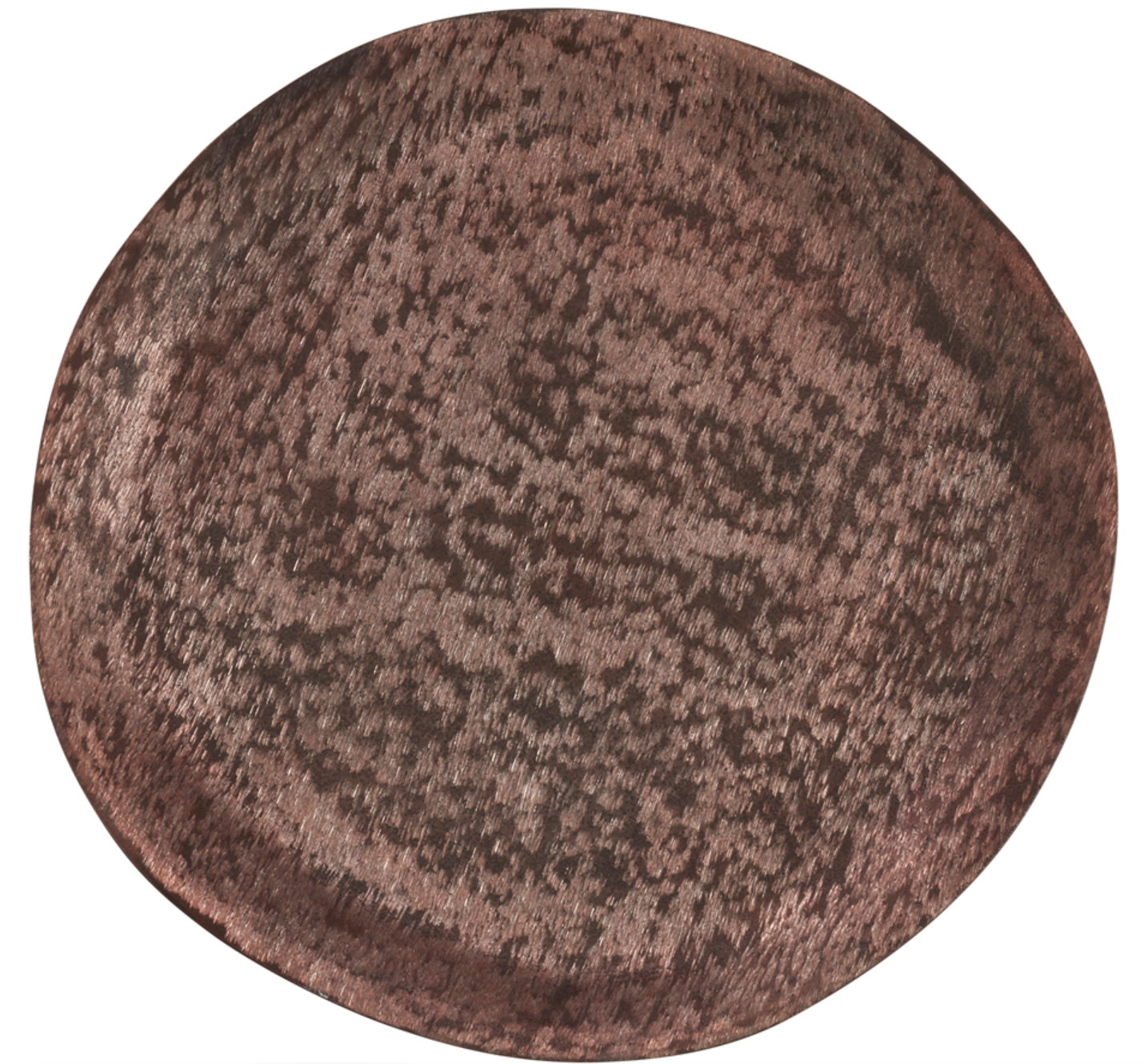 Brushed Aluminum Charger, Copper