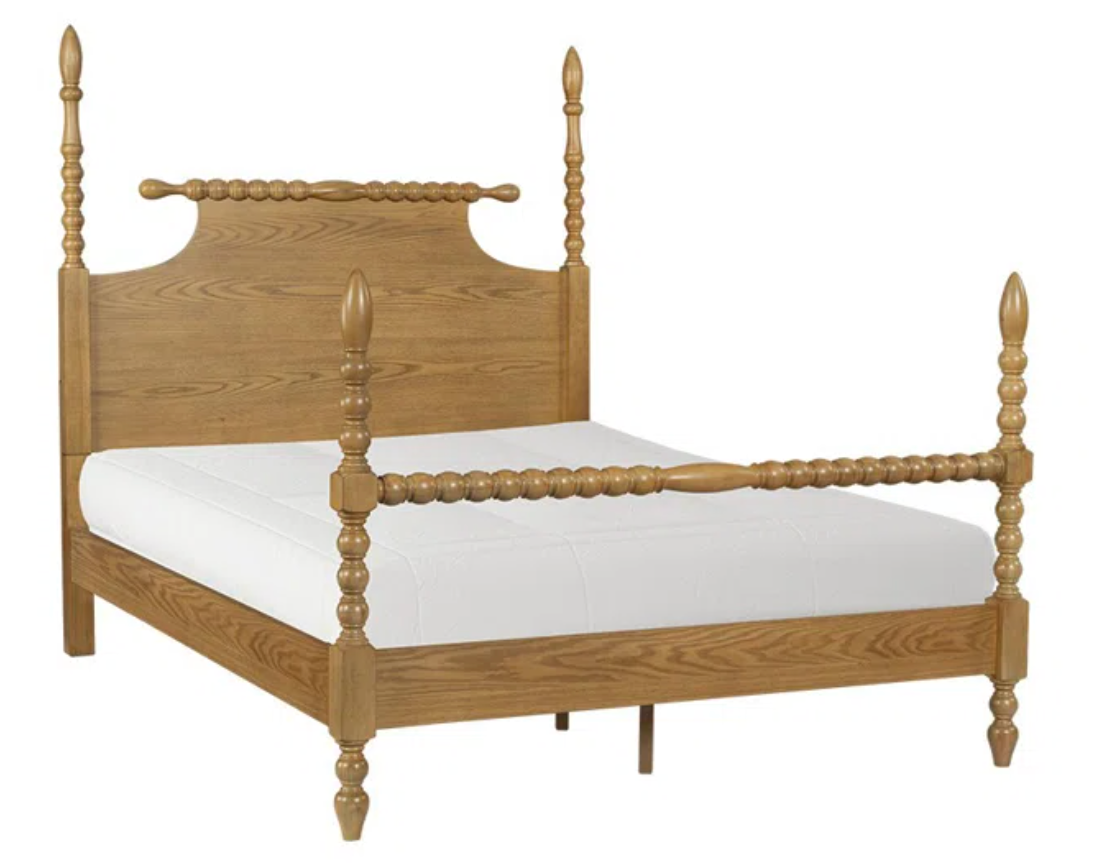 Brent Traditional Spindle Bed, Queen