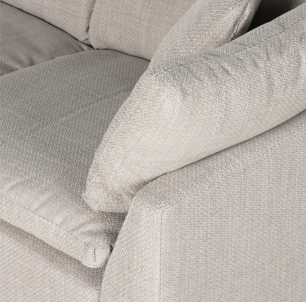Vivi 5-Piece Sectional, Wheat