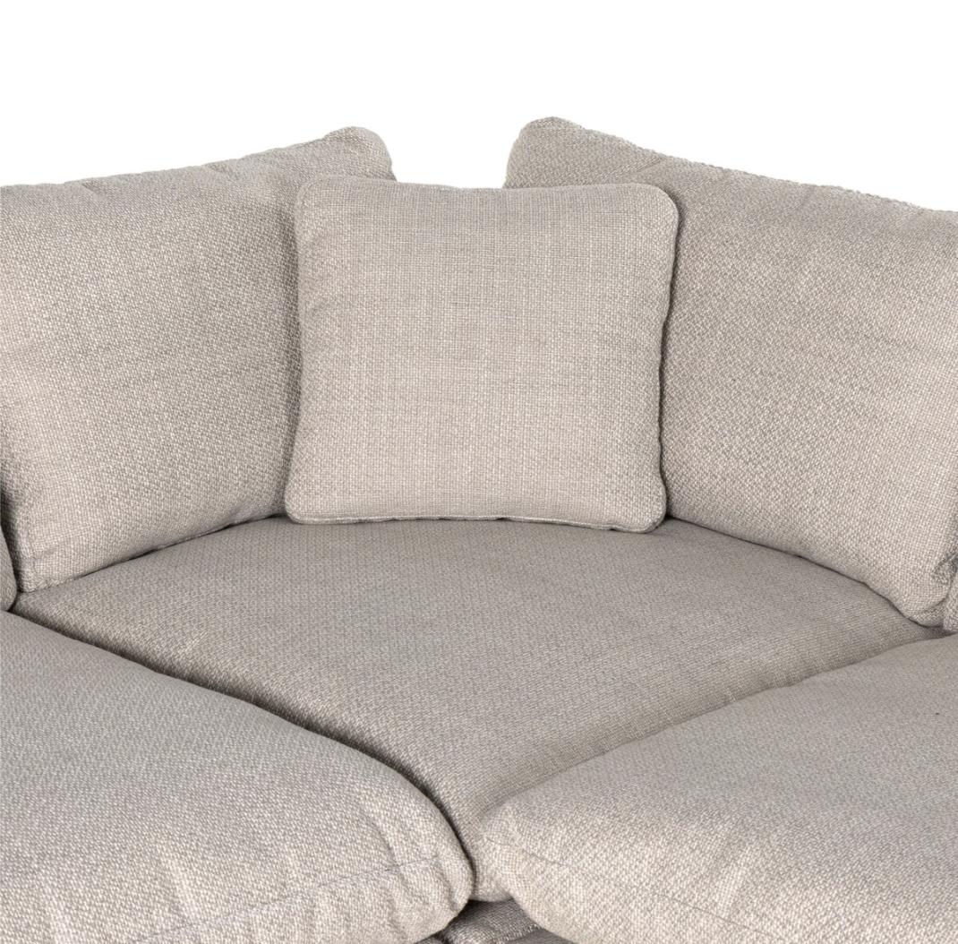 Vivi 5-Piece Sectional, Wheat