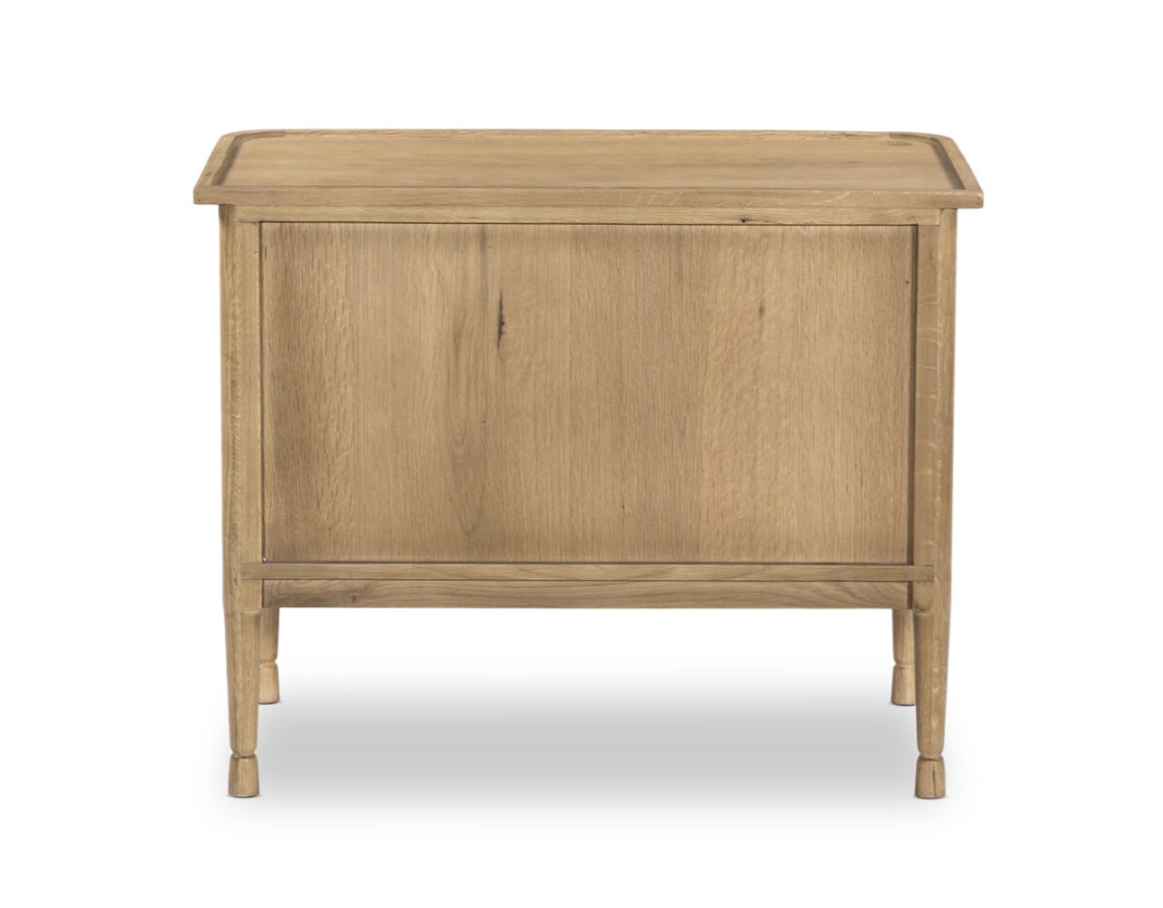 Fiona Nightstand, Saddle Brown
