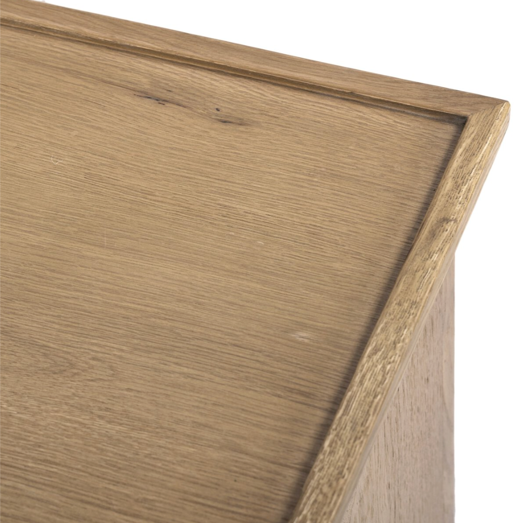 Fiona Nightstand, Saddle Brown